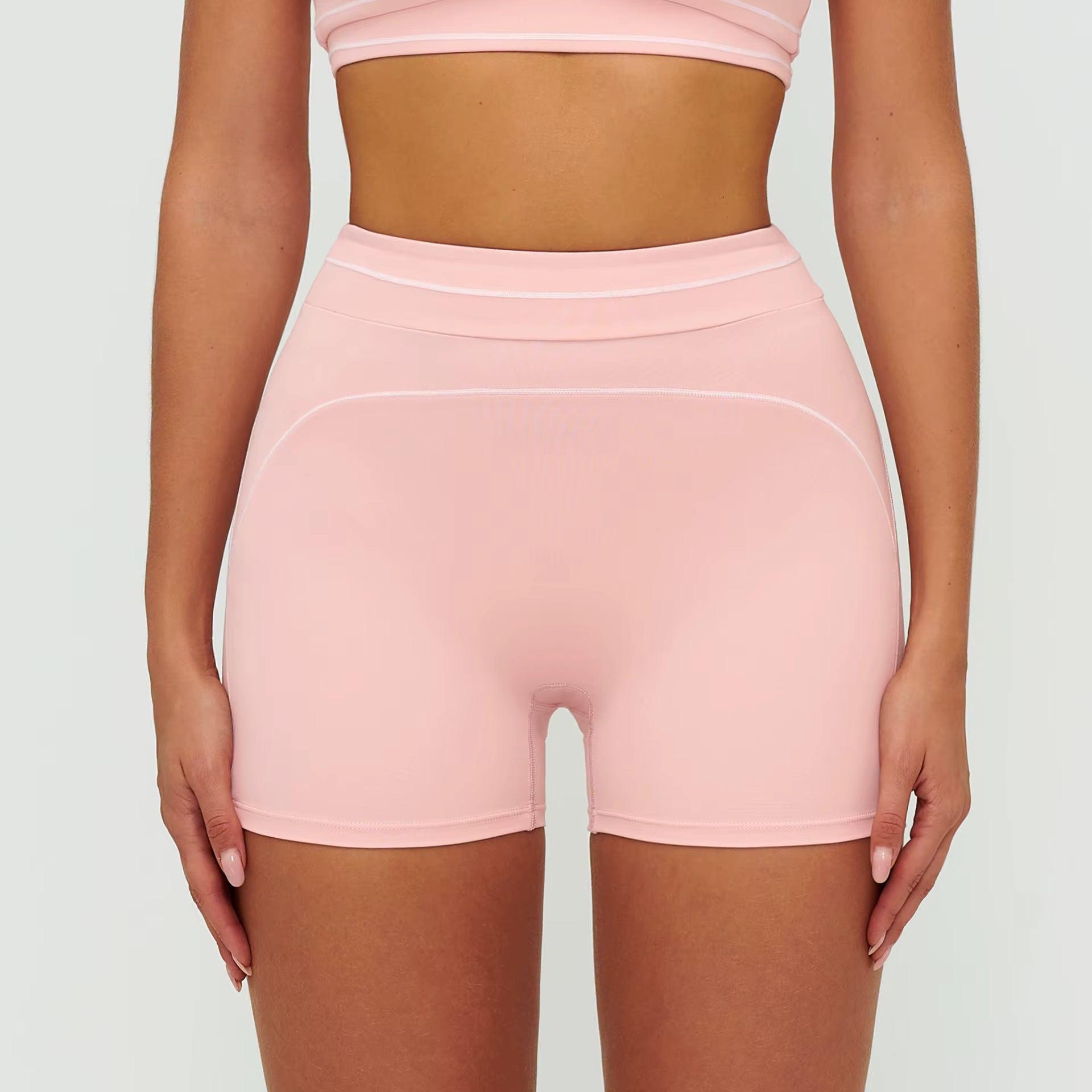 90s Retro Shorts - Bubblegum Pink