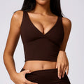 V Cut Crop - Braun
