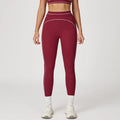 90s Retro Leggings - Cherry