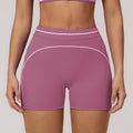 90s Retro Shorts - Berry
